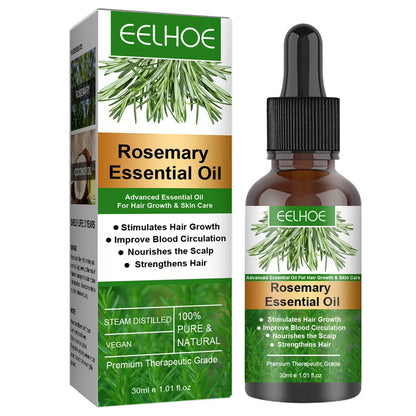 Transform Your Tresses with 30ML of Pure Rosemary Essential Oil - Nourishing Hair Growth for Luscious, Shiny Locks